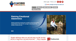 Desktop Screenshot of coachingcrossroads.com